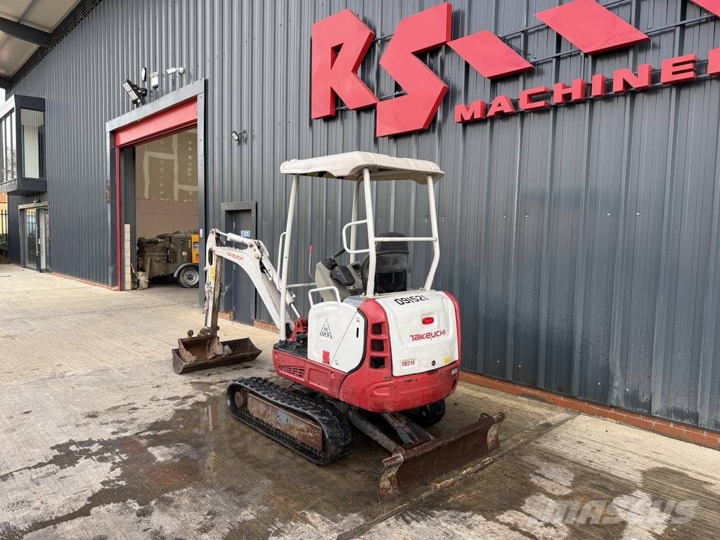 Takeuchi TB 216 1.8t Mini Excavator Mini ekskavatori < 7 t