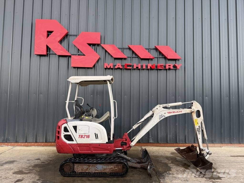 Takeuchi TB 216 1.8t Mini Excavator Mini ekskavatori < 7 t