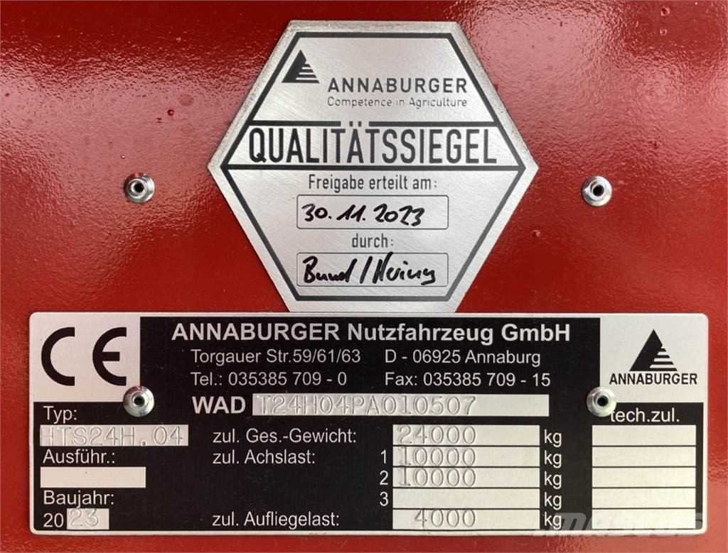 Annaburger Universalstreuer HTS 24H.04 Profi Boogiefahrwerk Mestverspreider