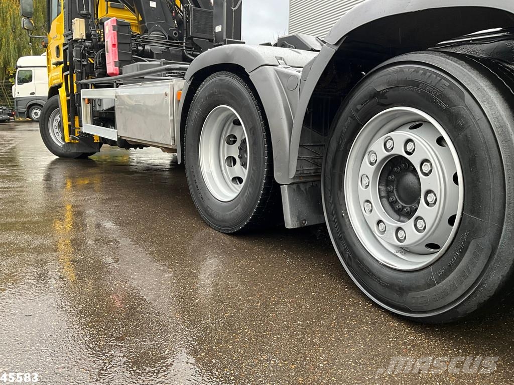 MAN TGA 26.360 Hiab 16 Tonmeter laadkraan Koukkulava kuorma-autot
