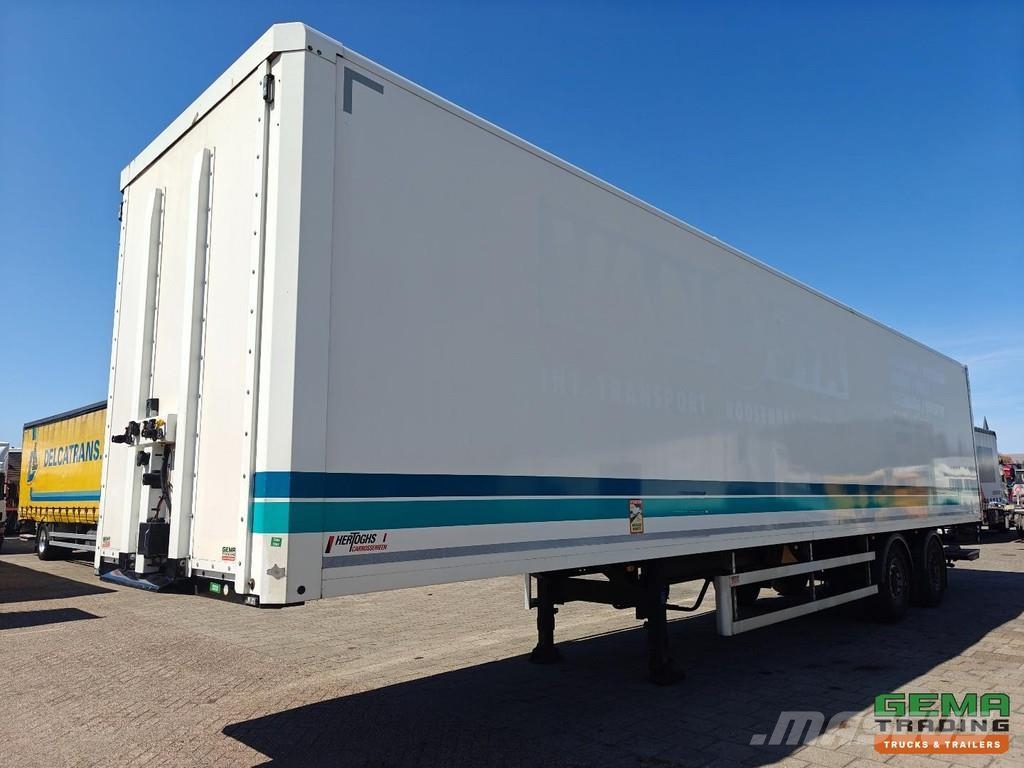 Hertoghs LPRS18 2 Axles BPW - Lift Axle - Steering Gesloten opleggers