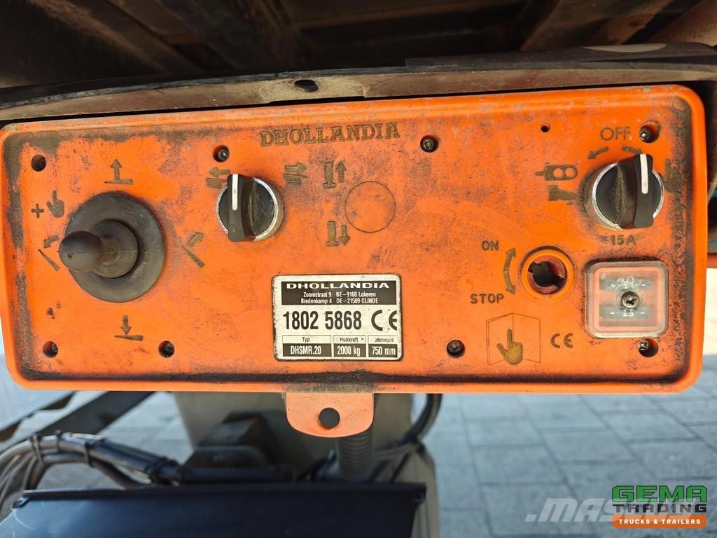 Hertoghs LPRS18 2 Axles BPW - Lift Axle - Steering Gesloten opleggers
