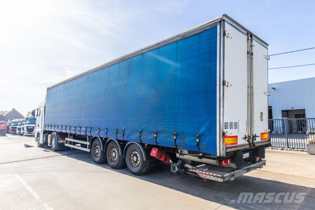  SRT -SRD3-38G+DHOLLANDIA Curtain sider semi-trailers