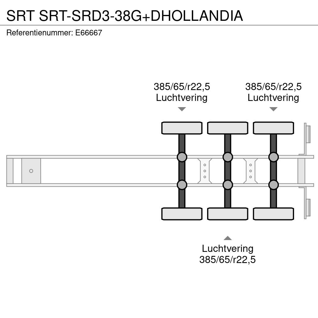  SRT -SRD3-38G+DHOLLANDIA Semirremolques con caja de lona