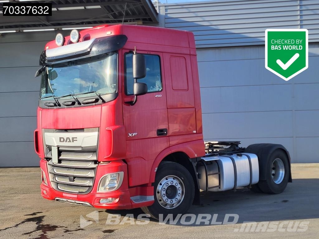 DAF XF 450 4X2 SC Hydraulic Standklima ACC Navi Alcoa' وحدات الجر