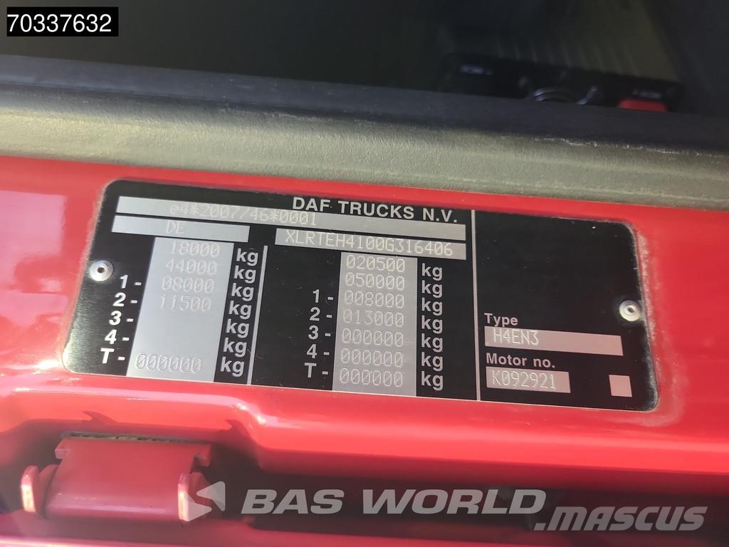 DAF XF 450 4X2 SC Hydraulic Standklima ACC Navi Alcoa' Tractor Units
