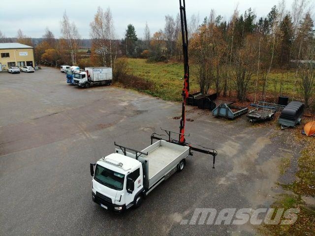 Renault D 7.5 Crane trucks