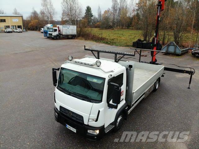 Renault D 7.5 Crane trucks