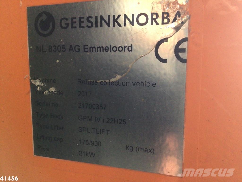 MAN TGS 28.320 Geesink 22m³ 垃圾车