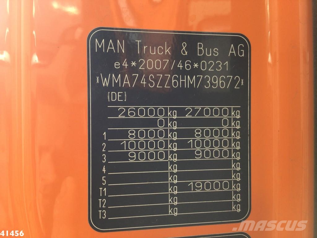 MAN TGS 28.320 Geesink 22m³ 垃圾车