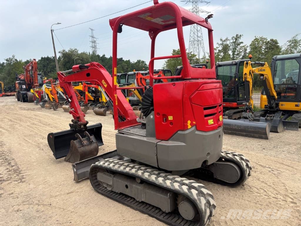 Volvo ECR 25 D Mini ekskavatörler, 7 tona dek