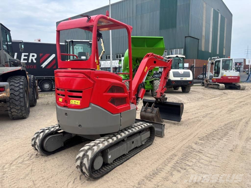 Volvo ECR 25 D Mini ekskavatörler, 7 tona dek