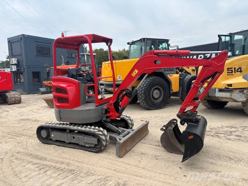 Volvo ECR 25 D Mini ekskavatörler, 7 tona dek