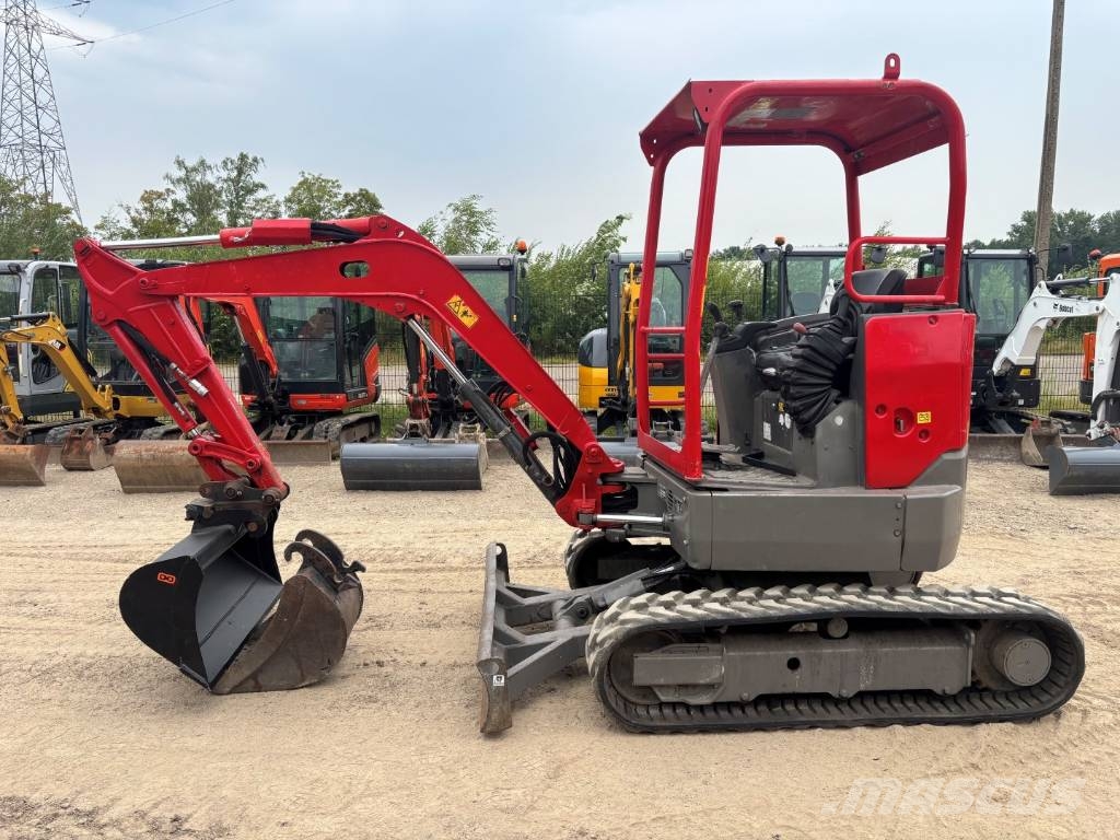 Volvo ECR 25 D Mini ekskavatörler, 7 tona dek