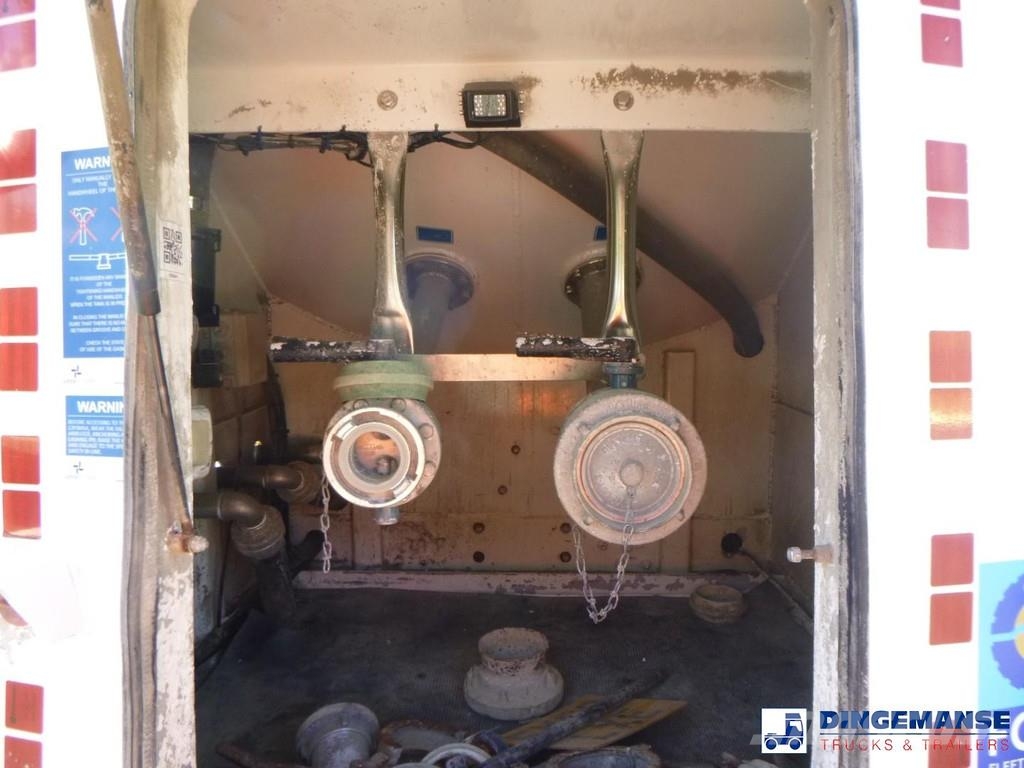GS Powder tank alu 40 m3 / 1 comp نصف مقطورات مقطورة 