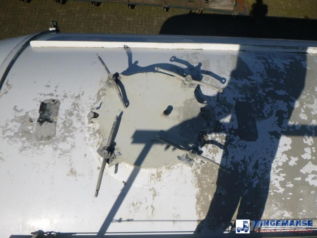 GS Powder tank alu 40 m3 / 1 comp نصف مقطورات مقطورة 