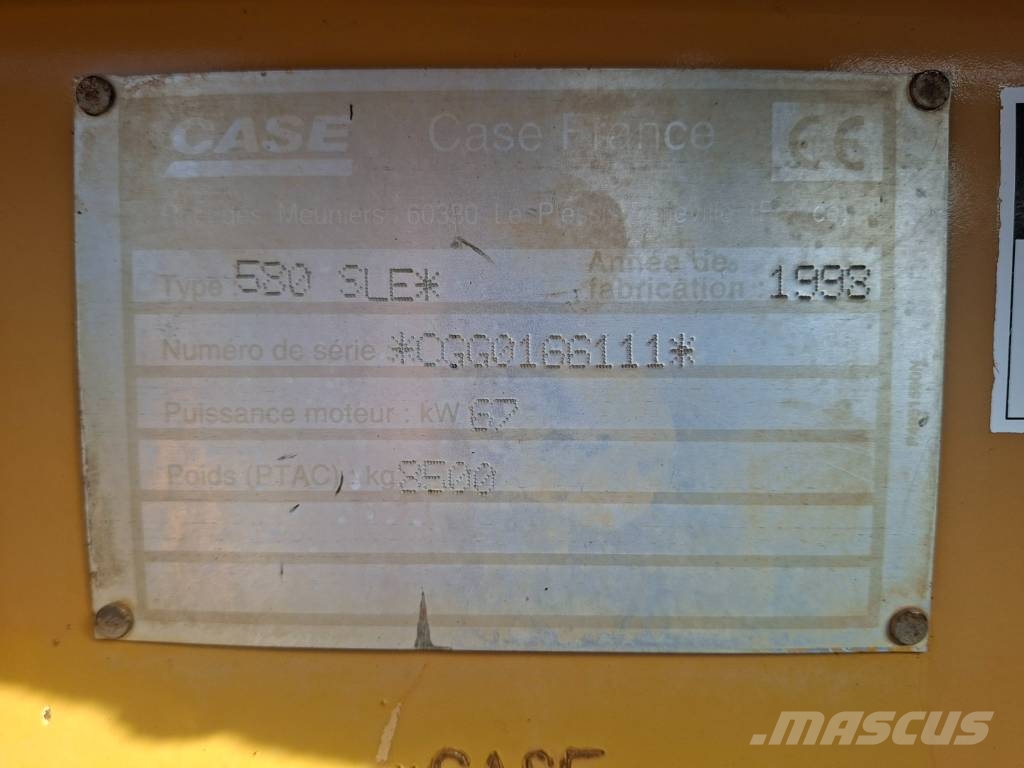 CASE 580 SLE Tractopelle