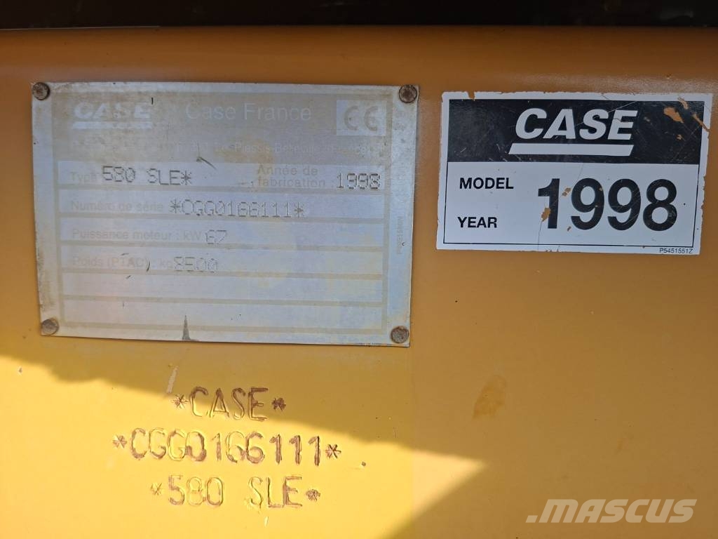 CASE 580 SLE Tractopelle