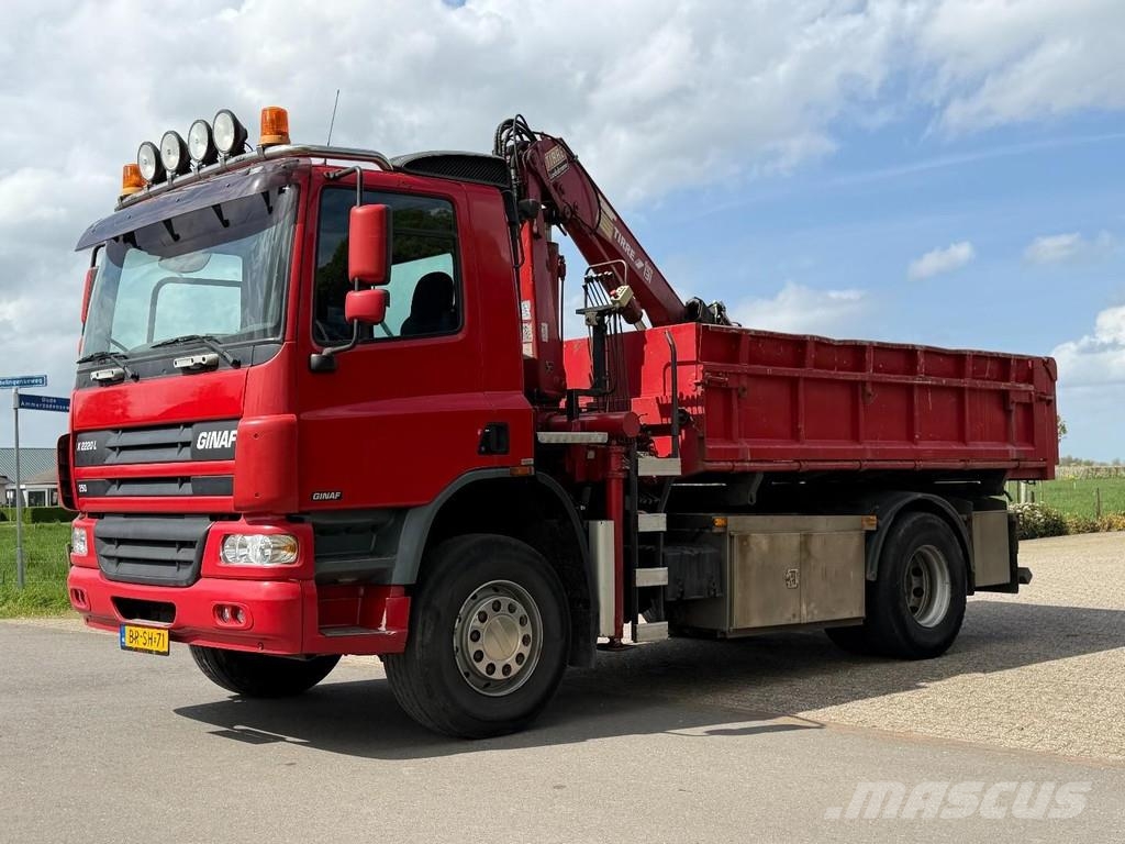 Ginaf X2220L 4x4!! Three-sided crane/tipper!! Kiperi kamioni