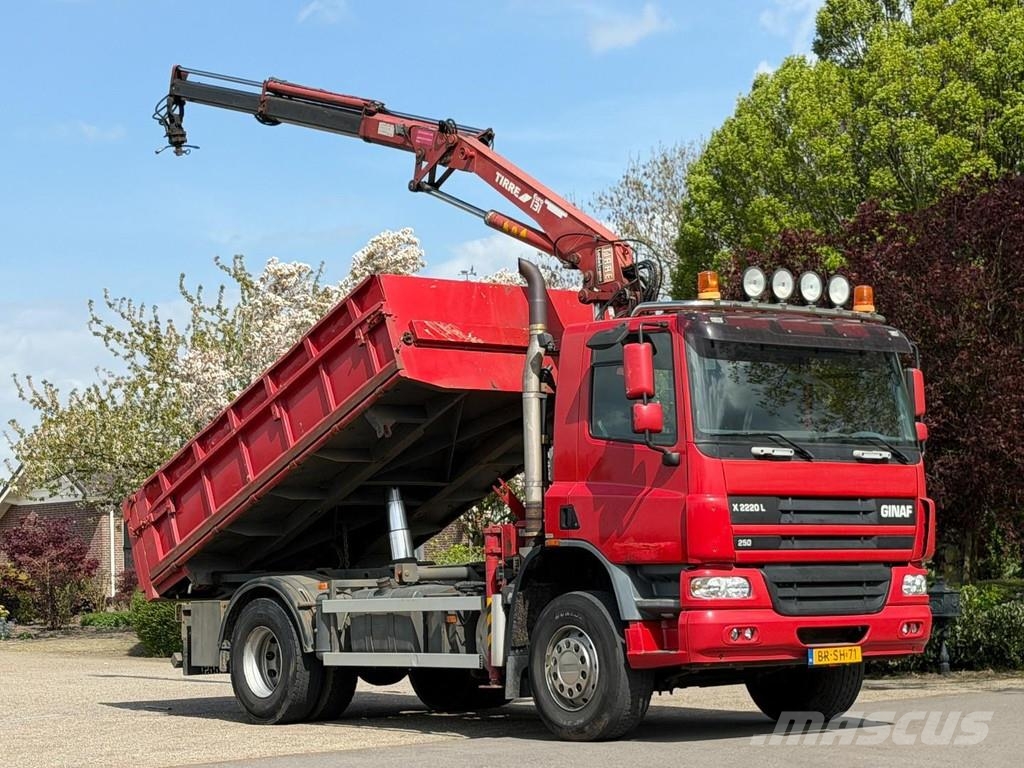 Ginaf X2220L 4x4!! Three-sided crane/tipper!! Kiperi kamioni