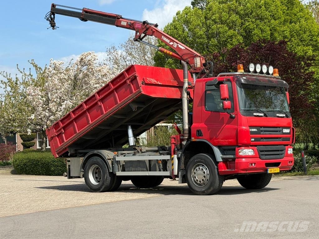 Ginaf X2220L 4x4!! Three-sided crane/tipper!! Kiperi kamioni