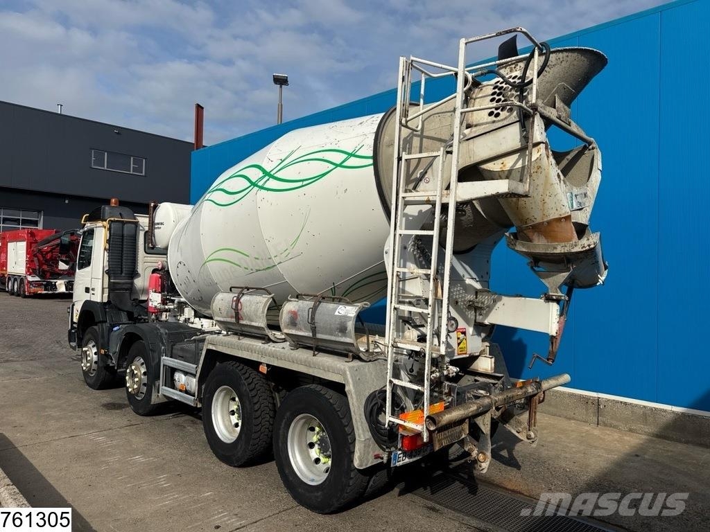 Volvo FMX 410 8x4, EURO 6, 9m3, 175.500 KM Betooniveokid