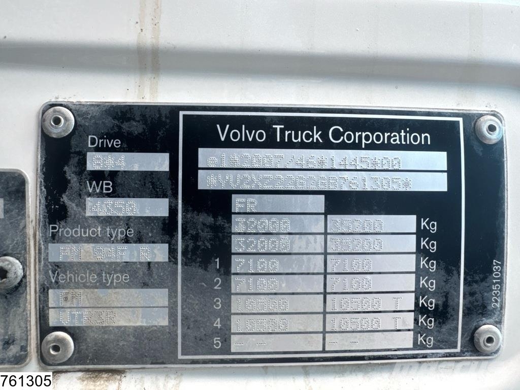 Volvo FMX 410 8x4, EURO 6, 9m3, 175.500 KM Camion malaxeur