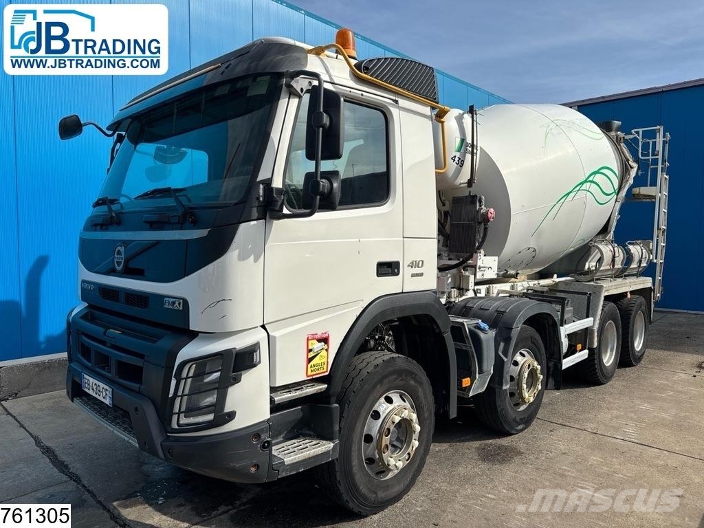 Volvo FMX 410 8x4, EURO 6, 9m3, 175.500 KM Betooniveokid