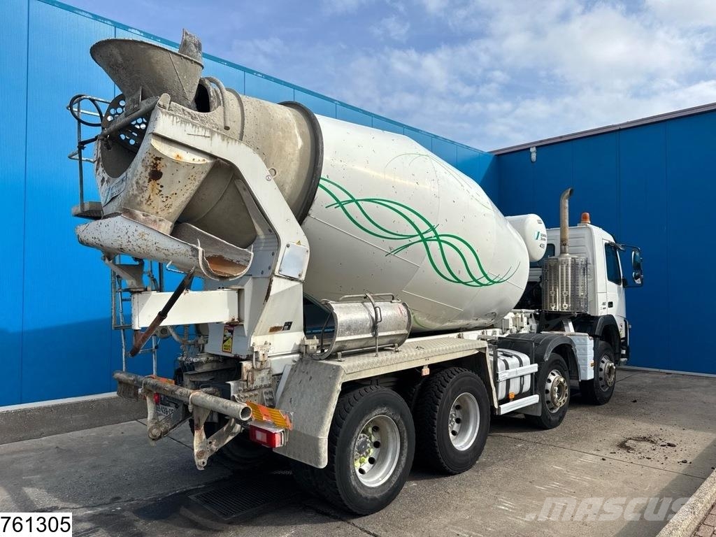 Volvo FMX 410 8x4, EURO 6, 9m3, 175.500 KM Camion malaxeur