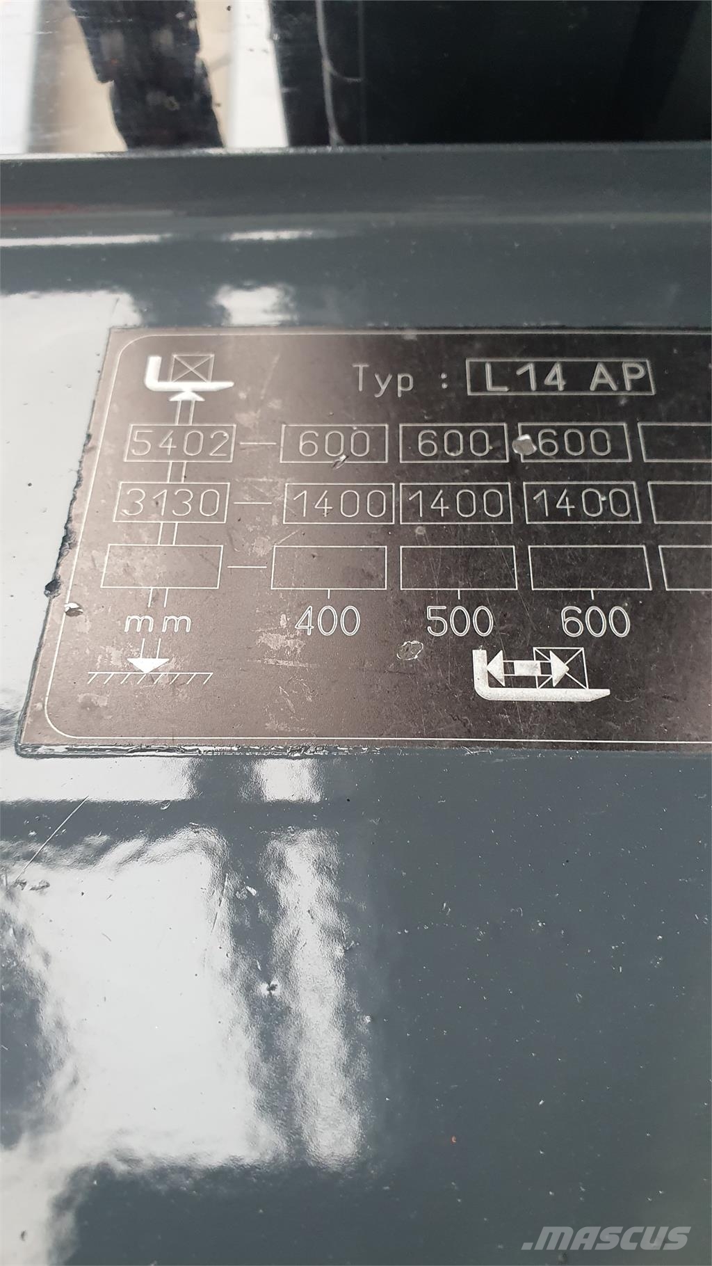 Linde L14AP Stand-in stackers