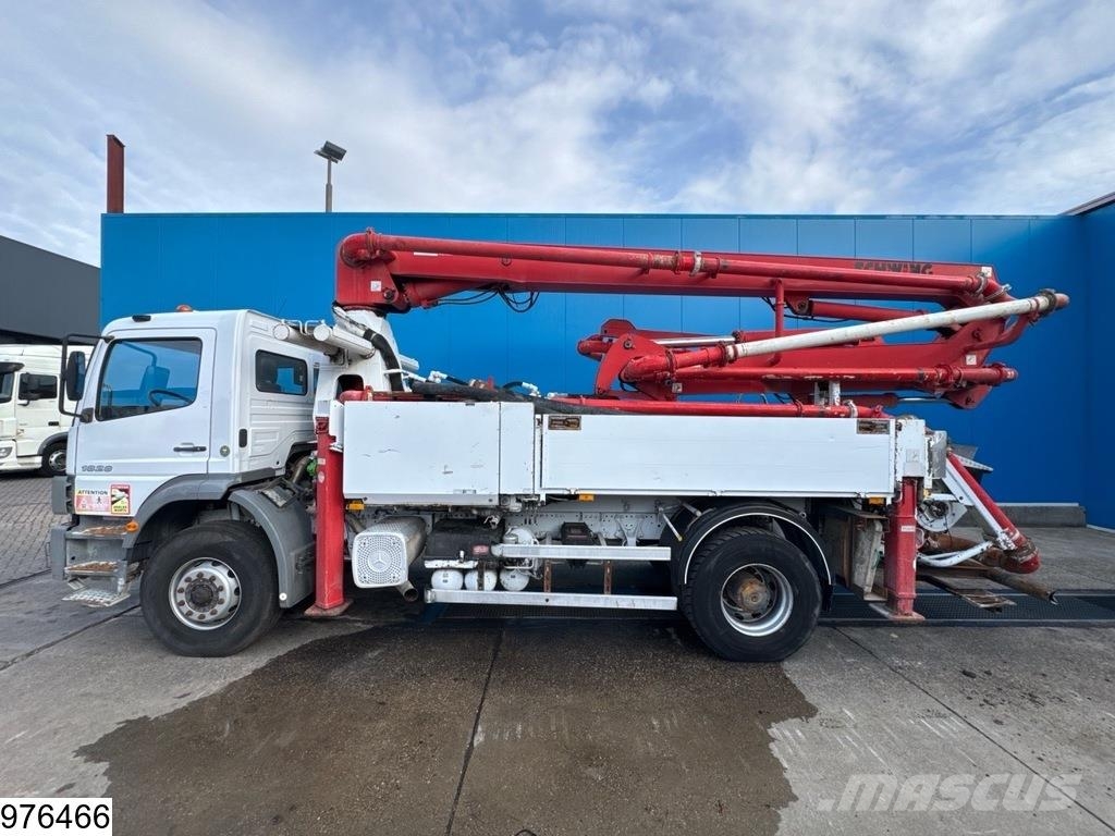 Mercedes-Benz Axor 1828 EURO 3, Steel suspension, 2x Remote, Sch Betonpomptrucks