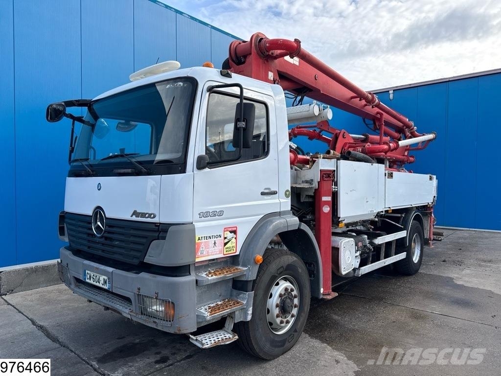 Mercedes-Benz Axor 1828 EURO 3, Steel suspension, 2x Remote, Sch Betonpomptrucks