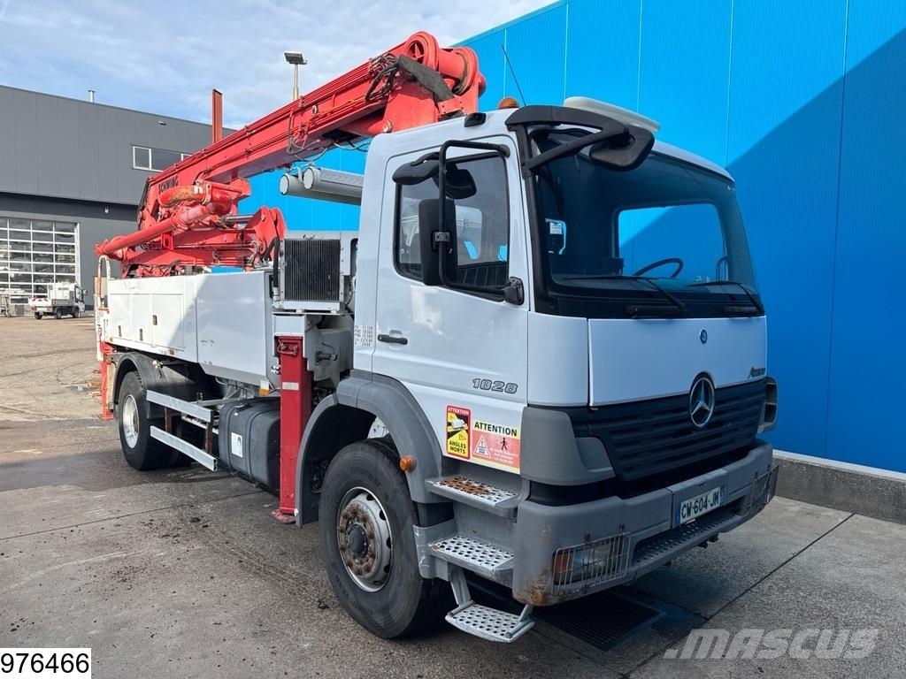 Mercedes-Benz Axor 1828 EURO 3, Steel suspension, 2x Remote, Sch Betooni pumpautod