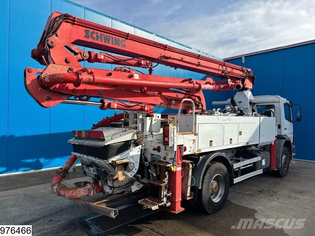 Mercedes-Benz Axor 1828 EURO 3, Steel suspension, 2x Remote, Sch Betooni pumpautod