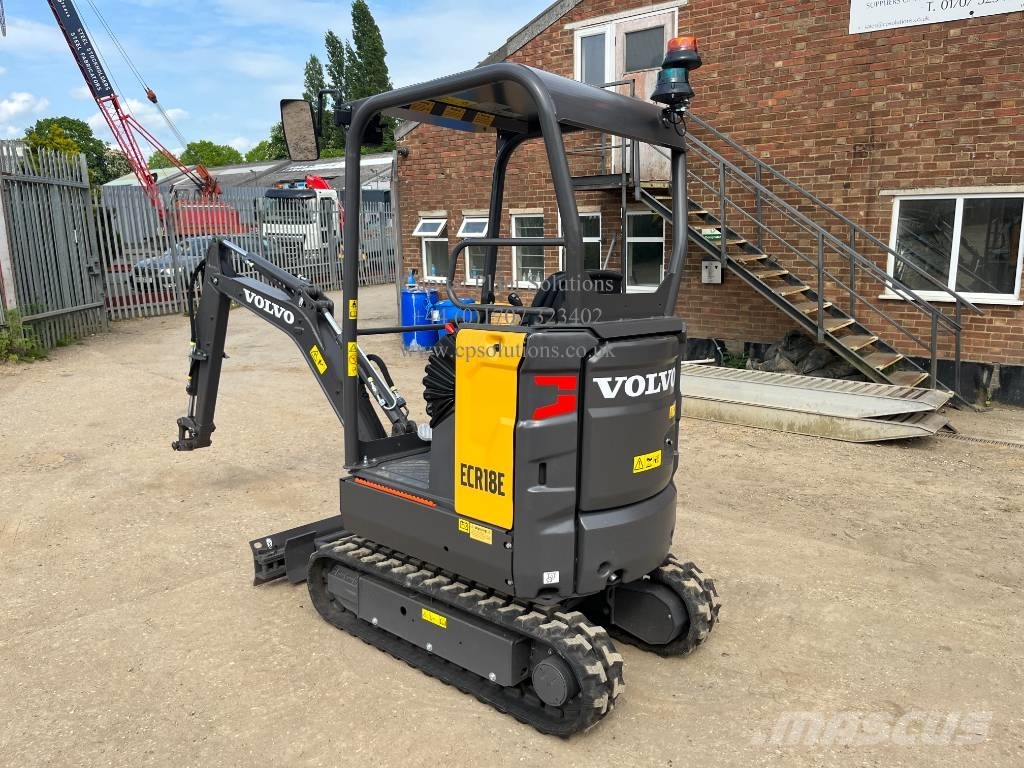 Volvo ECR 18 E 小型挖掘机