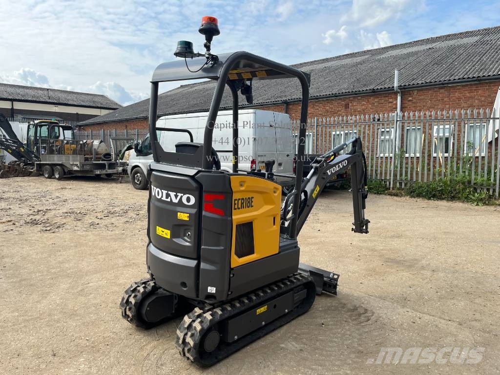 Volvo ECR 18 E 小型挖掘机