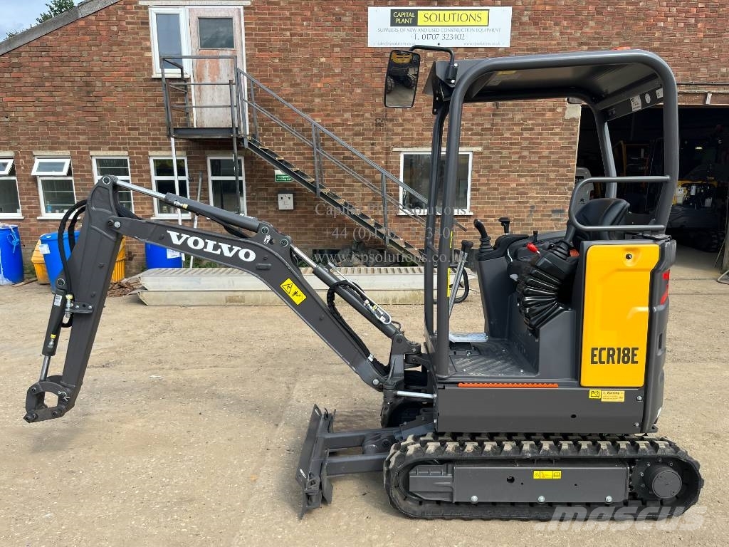 Volvo ECR 18 E 小型挖掘机