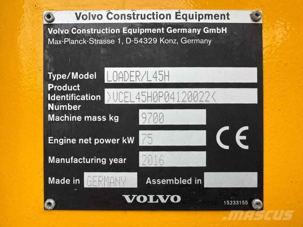 Volvo L 45 H Wheel loaders