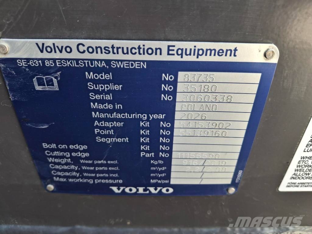 Volvo Ladeschaufel L70 WLA83735 #A-7223 Cucharones