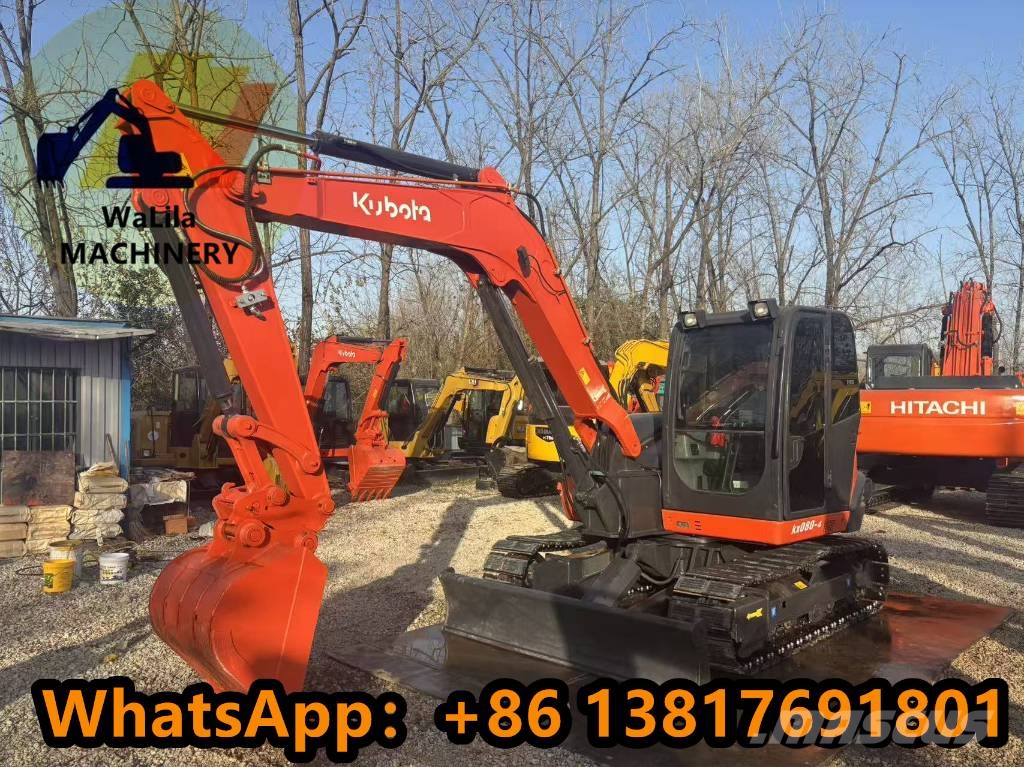 Kubota KX 080 Mini bagri <7t