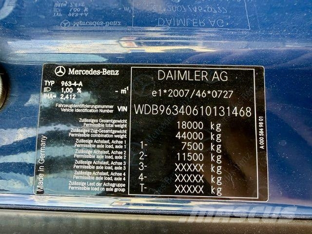 Mercedes-Benz Actros 1840 BigSpace/LowLiner Voll Luft/Eu6/371tkm Sattelzugmaschinen
