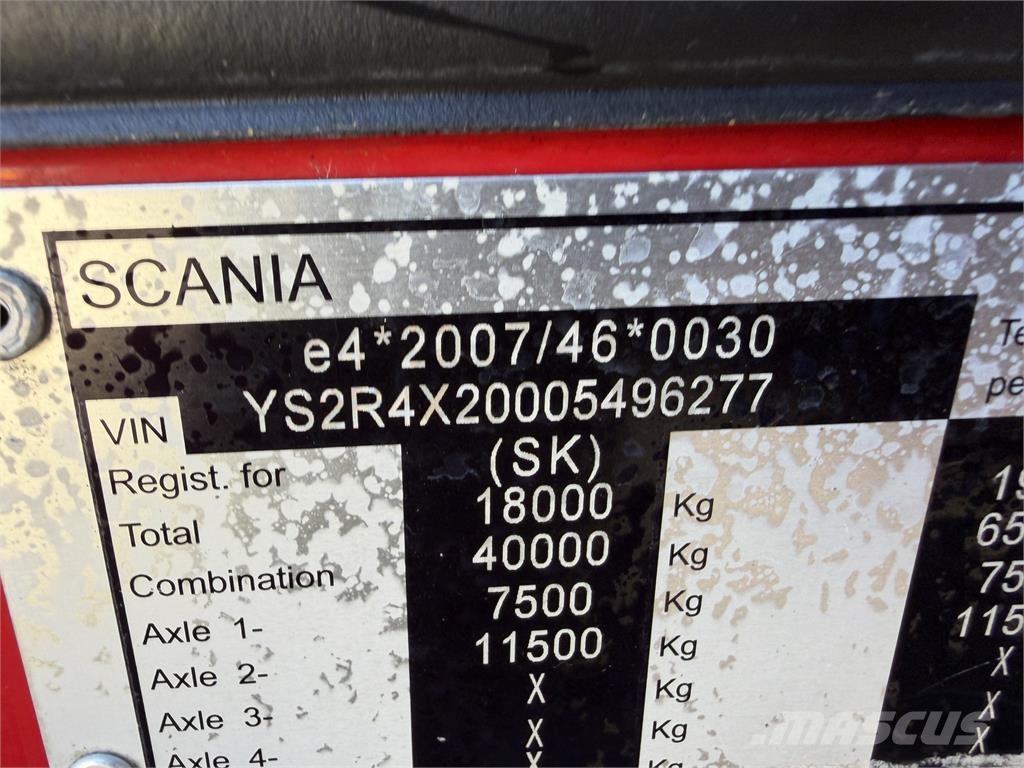 Scania Iný model VIN 277 وحدات الجر