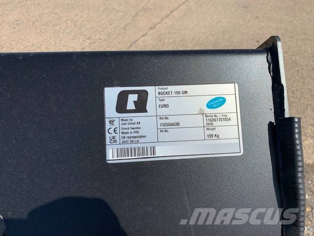 Quicke GM190 BUCKET Ďalšie nakladače, rýpadlá a príslušenstvo