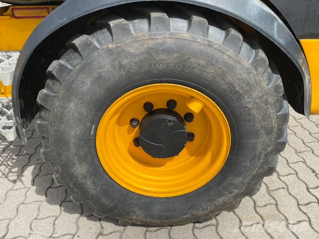 JCB Radlader 409SV Stage V mit Ladeschaufel und Gabel Фронтальні навантажувачі