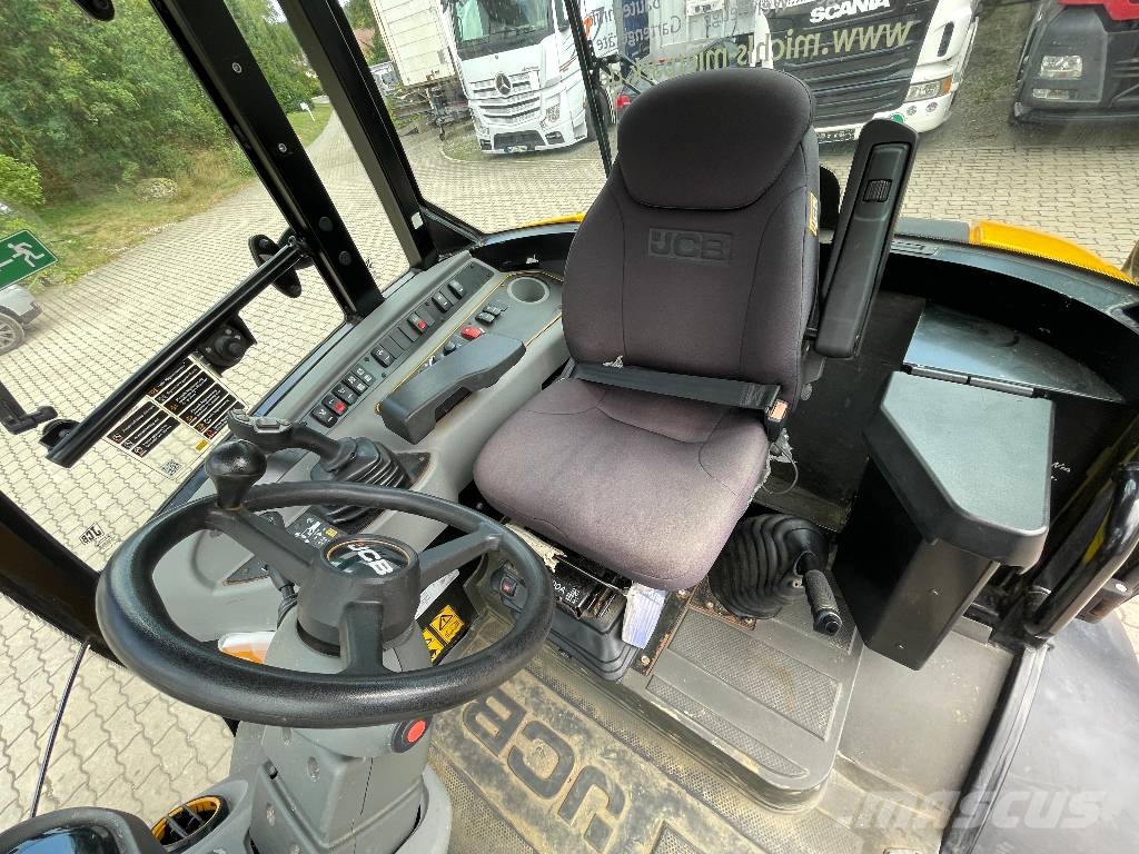 JCB Radlader 409SV Stage V mit Ladeschaufel und Gabel Фронтальні навантажувачі