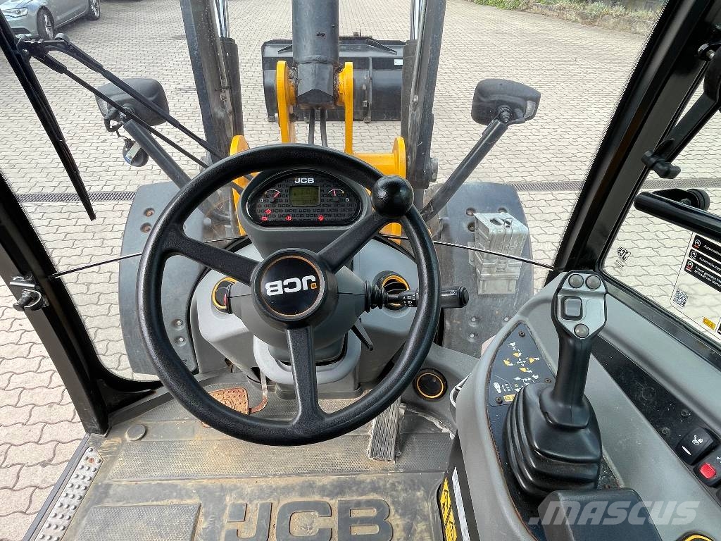 JCB Radlader 409SV Stage V mit Ladeschaufel und Gabel Фронтальні навантажувачі