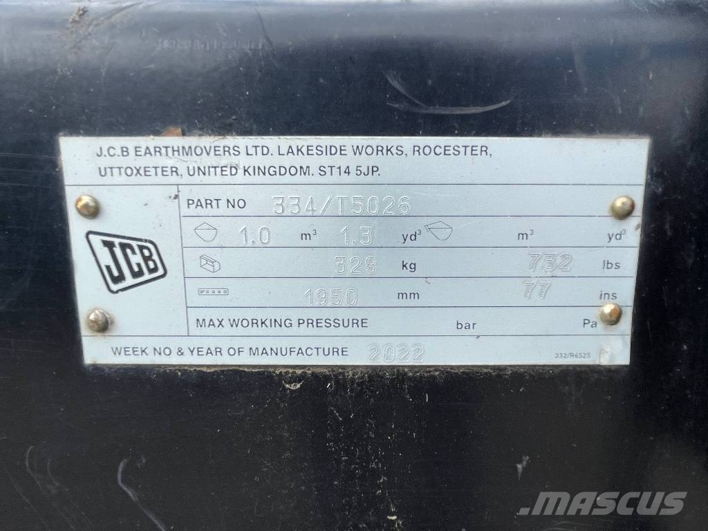 JCB Radlader 409SV Stage V mit Ladeschaufel und Gabel Фронтальні навантажувачі