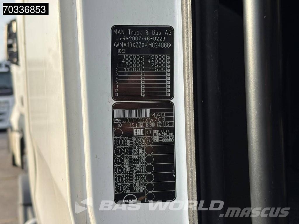 MAN TGX 18.500 TGX 4X2 XXL Mega Hebesattel Retarder 2x Tegljači