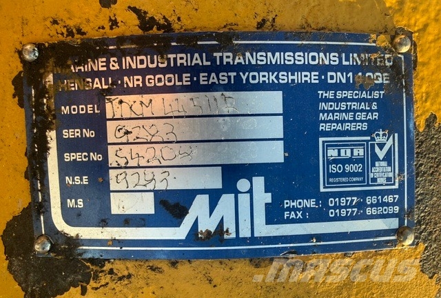 ZF MIT TDCM 4454 R MARINE TRANSMISSION Transmissões marítimas
