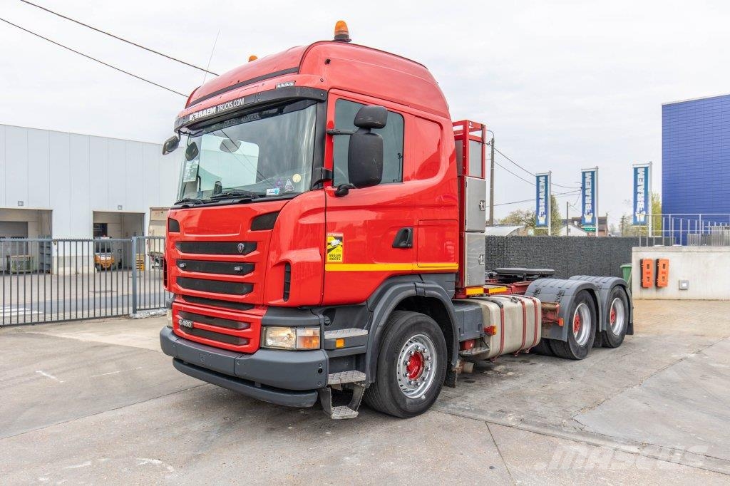 Scania G480-6x4+BIG AXLES Ciągniki siodłowe